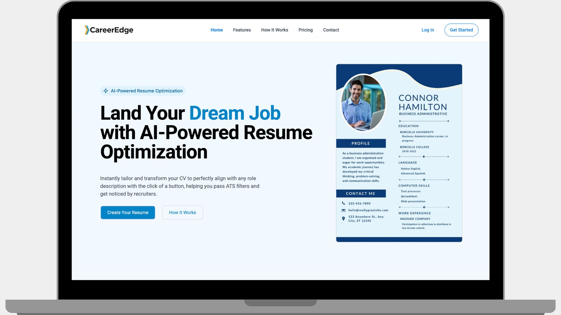 CareerEdge - AI Resume Generator - Additional view